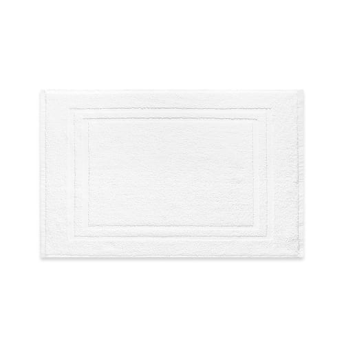 Grand Royal Bath Mat, Cotton Double Frame Border, 21x32, 9.5 lbs/dz, White